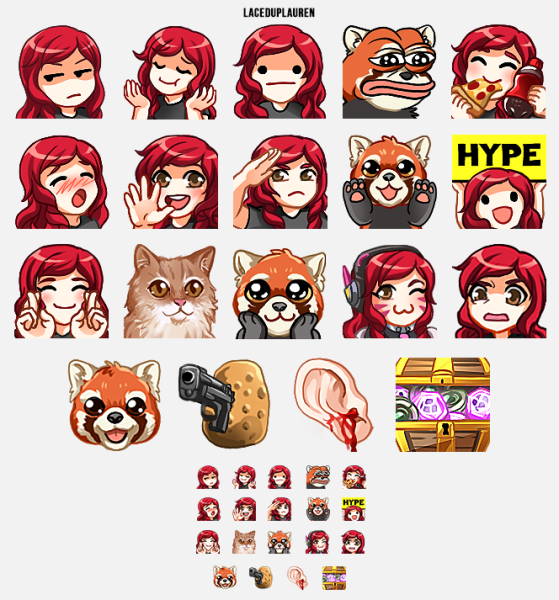 Стикеры Твич