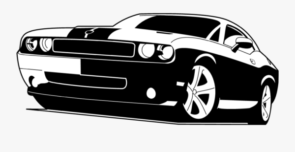 Dodge Challenger вектор