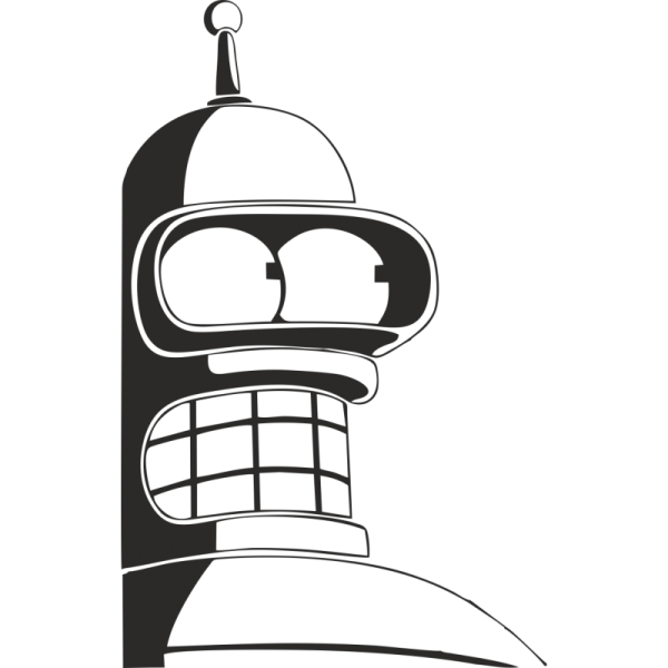 Бендер Футурама Стикеры