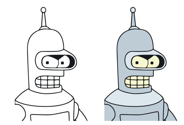 Иконка робота Бендера