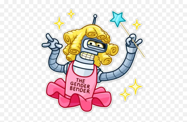 Бендер Футурама лицо