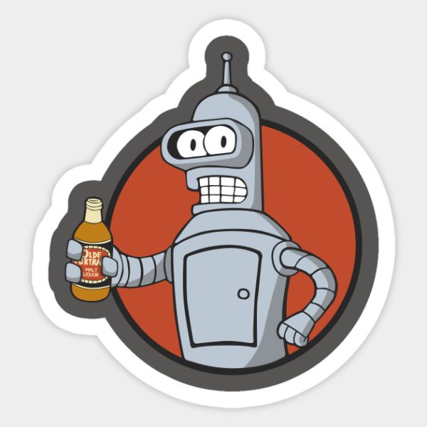 Бендер Футурама голова