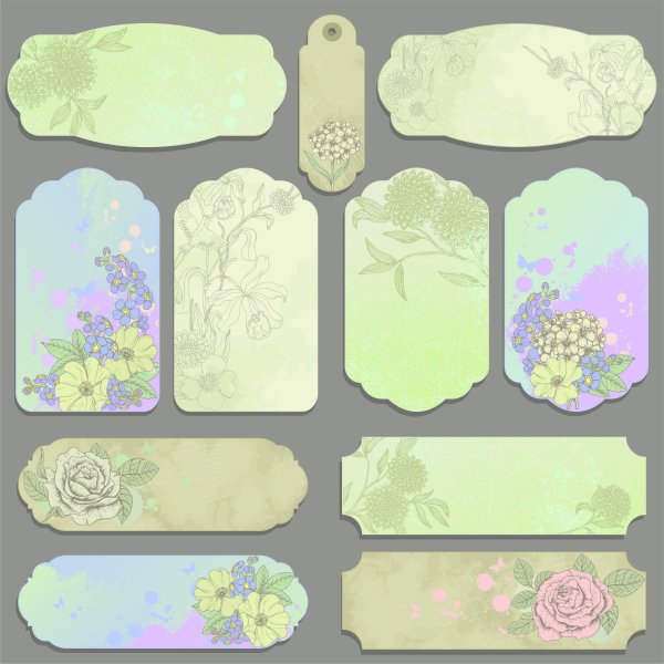 Винтажные этикетки