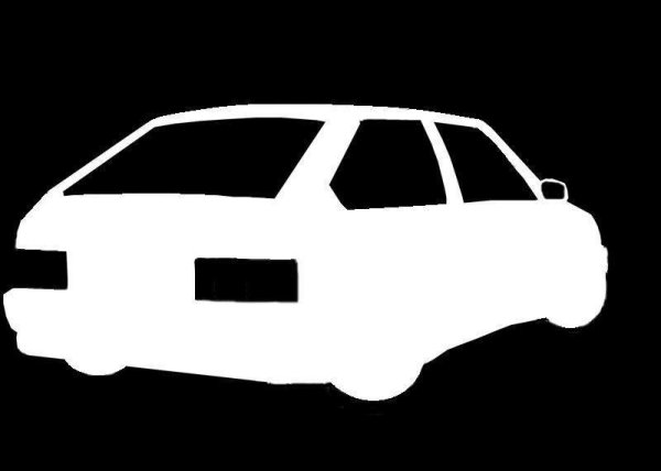 Lada Priora Club наклейка на авто