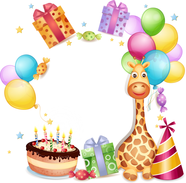 Стикеры с днём рождения