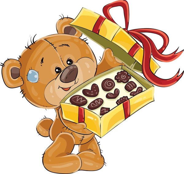 Красочная надпись с днем рождения