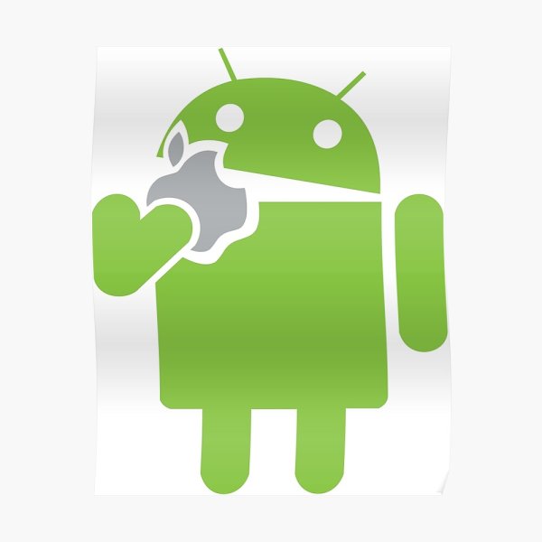 Наклейка (стикер) андроид