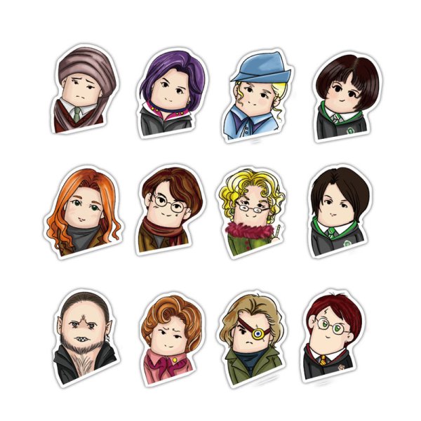 Гарри Поттер Стикеры Джинни Уизли