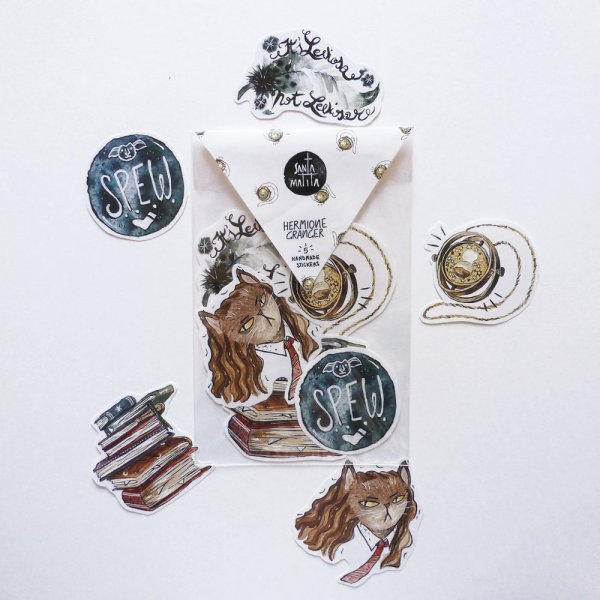 Стикеры Гарри Поттер Гермиона