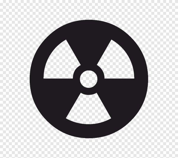 Знак радиации символ