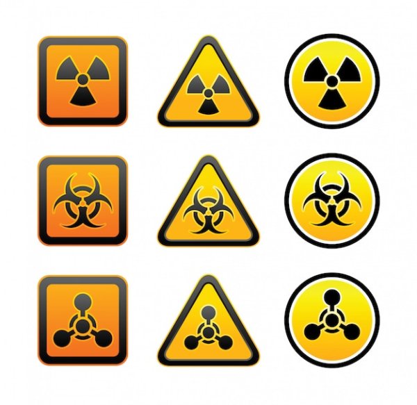 Значок опасных химикатов