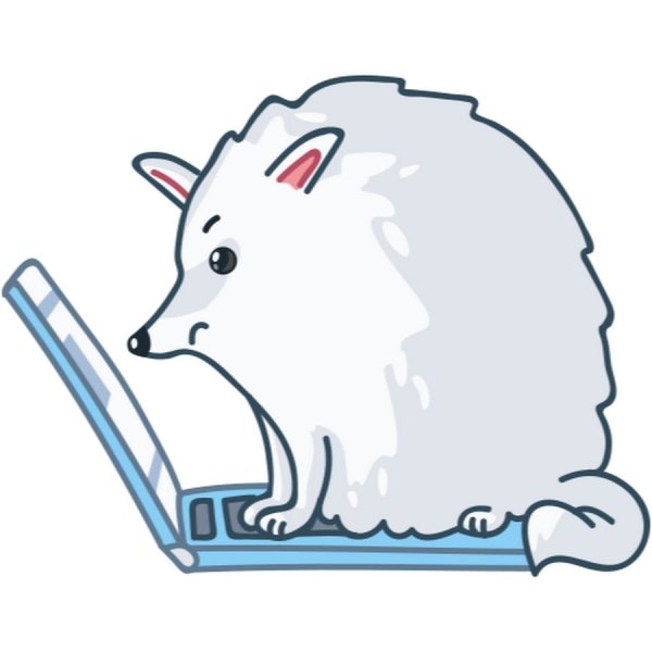 Стикеры телеграм Пушок