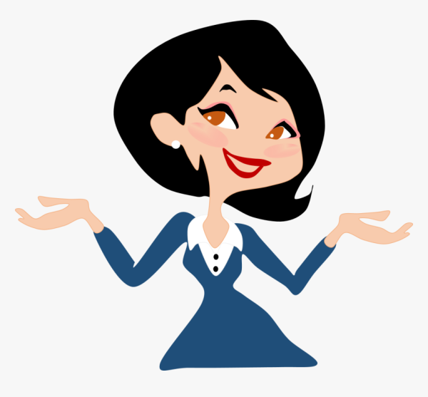 Наклейка девушка