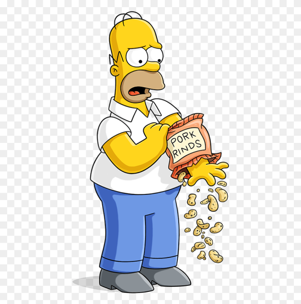 Стикеры гомер симпсон