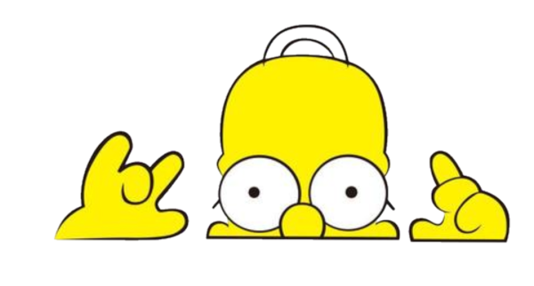 Гомер симпсон вектор