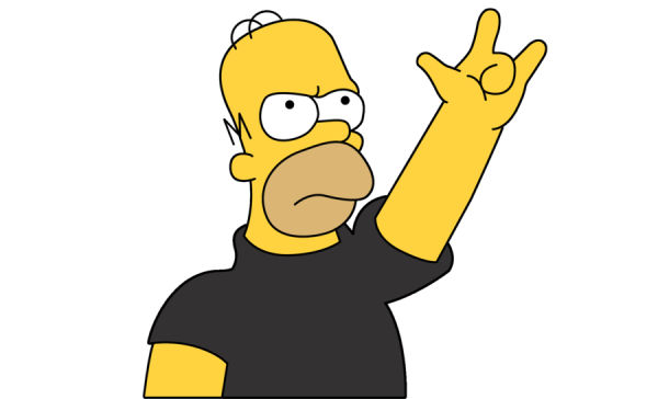 Гомер симпсон на прозрачном фоне