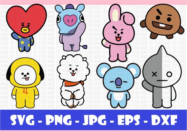 Bt21 BTS Стикеры