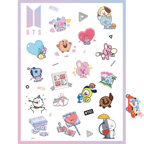 БТС Стикеры bt21