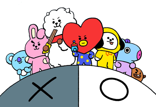 Bt21 Стикеры RJ