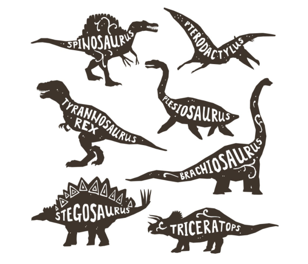 Динозавр вектор