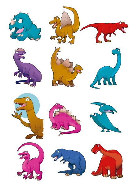 Dinosaurs Стикеры