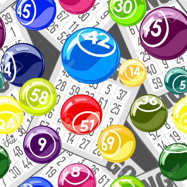 Фон лотерея вектор