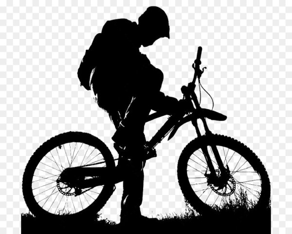 Велосипед трафарет