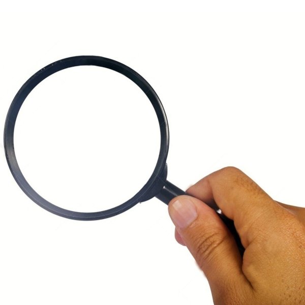 Рука с лупой