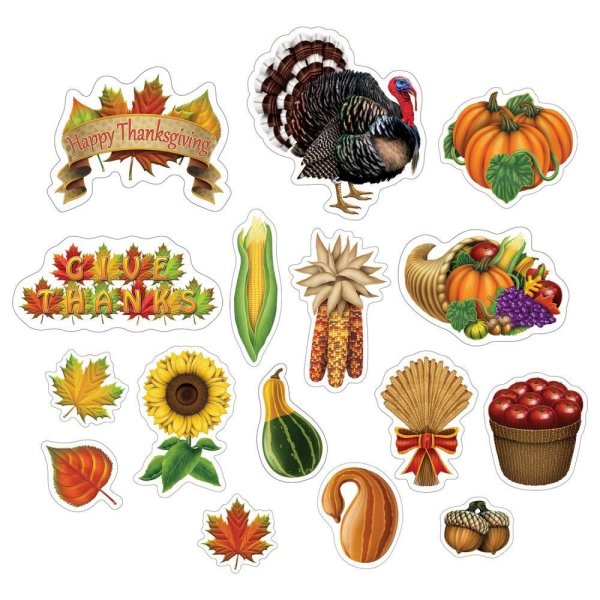 Thanksgiving Day Stickers