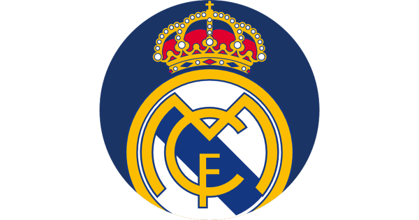 Реал Мадрид значок на белом фоне
