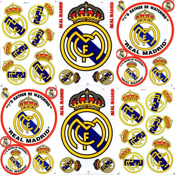 Эмблема футбольного клуба Реал Мадрид