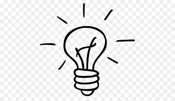 Лампочка контур