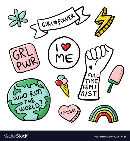 Стикеры феминизм