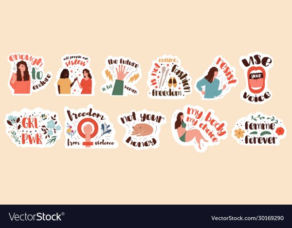 Стикеры -my body my Rules