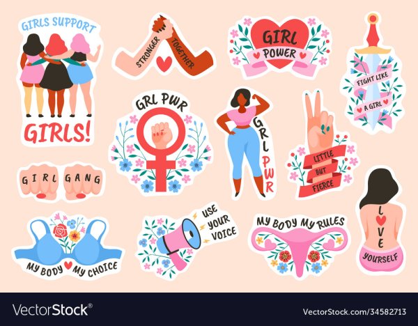 Символ феминизма арт