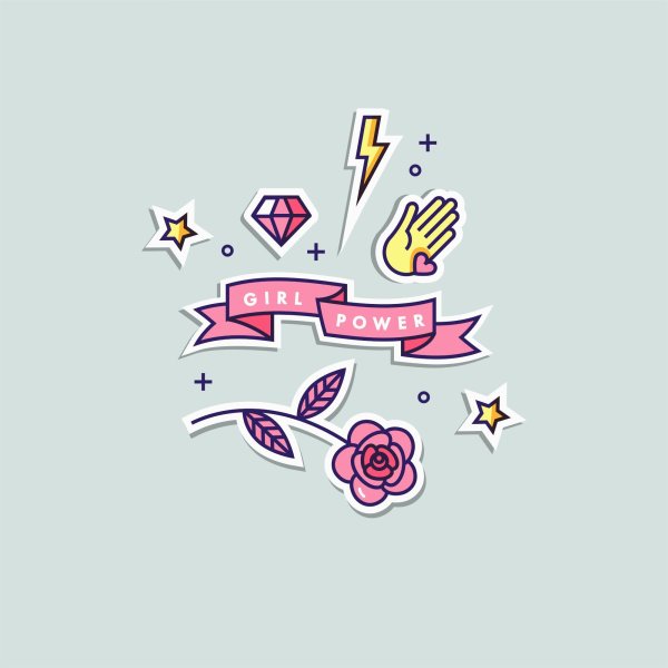 Стикеры феминизм