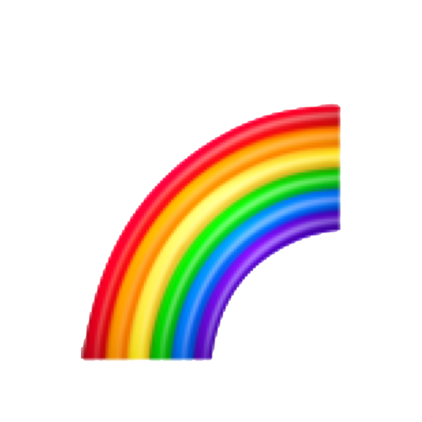 Смайлик Радуга