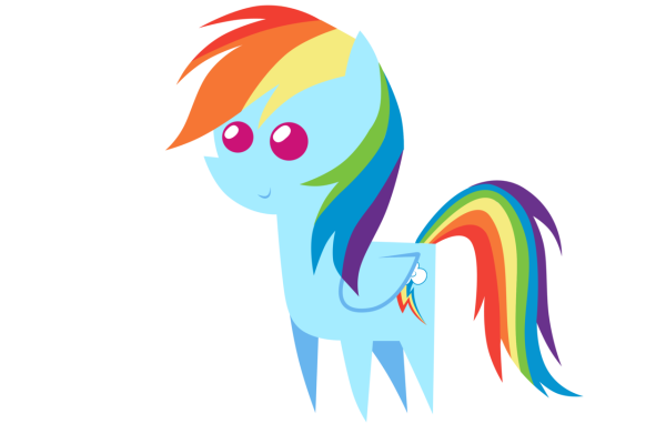 Волосы Рейнбоу Дэш