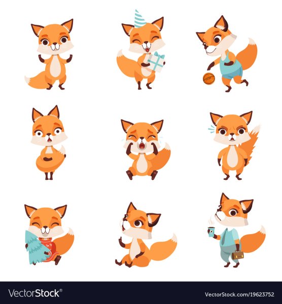 Лисенок эмоции для детей