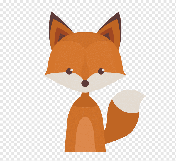 Лиса мультяшная