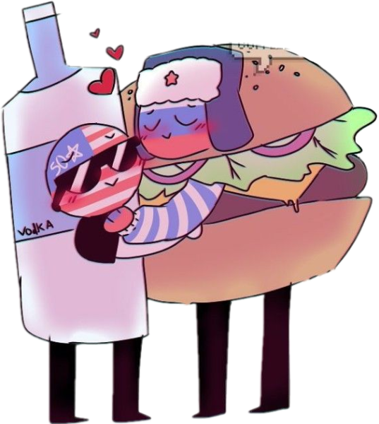 Россия в виде человека