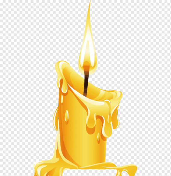 Очертания свечи