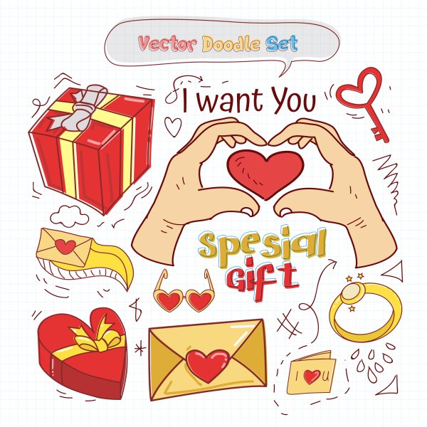 Романтичные Стикеры