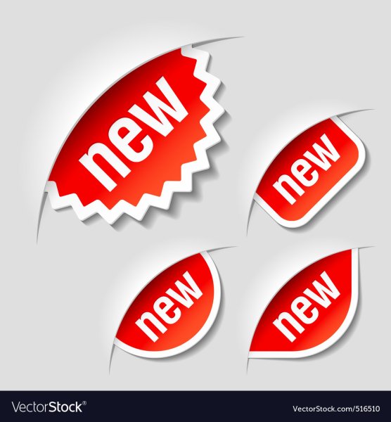 Значок New