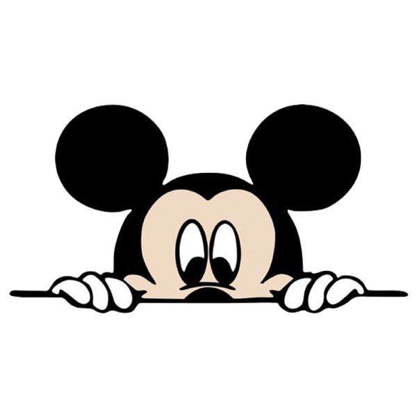 Наклейки на авто микимаус