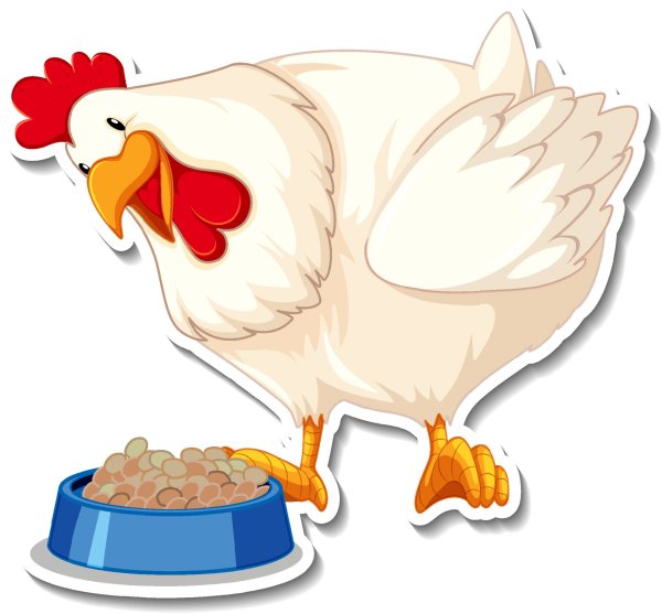 Стикер Курочка