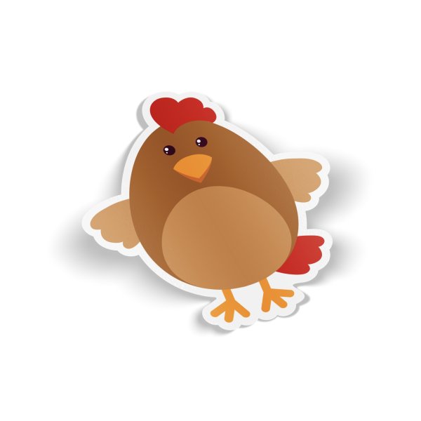 Наклейка Курочка