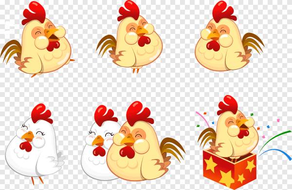 Наклейка Курочка