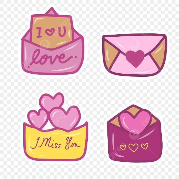 Романтические иллюстрации мультяшные