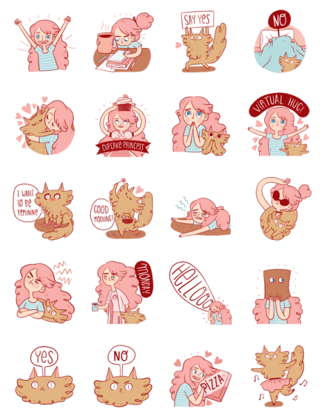 Наклейки референс